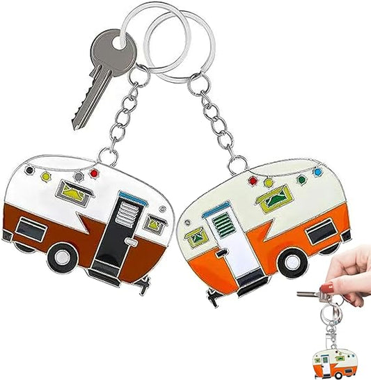 2 Pack Camper Keychain Set
